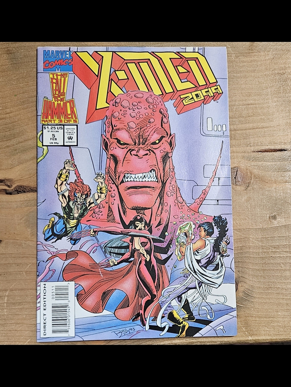 X-Men 2099 #5 (Marvel Comics February 1994) Raw 9.6-9.8